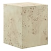 Modway Cosmos Cosmos 16" Square Burl Wood Side Table