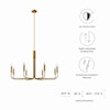 Modway Rekindle Rekindle 8-Light Chandelier