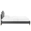 Modway Neena Neena Velvet Twin Bed