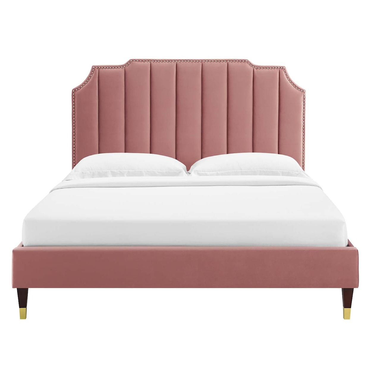 Modway Colette Colette Twin Velvet Platform Bed