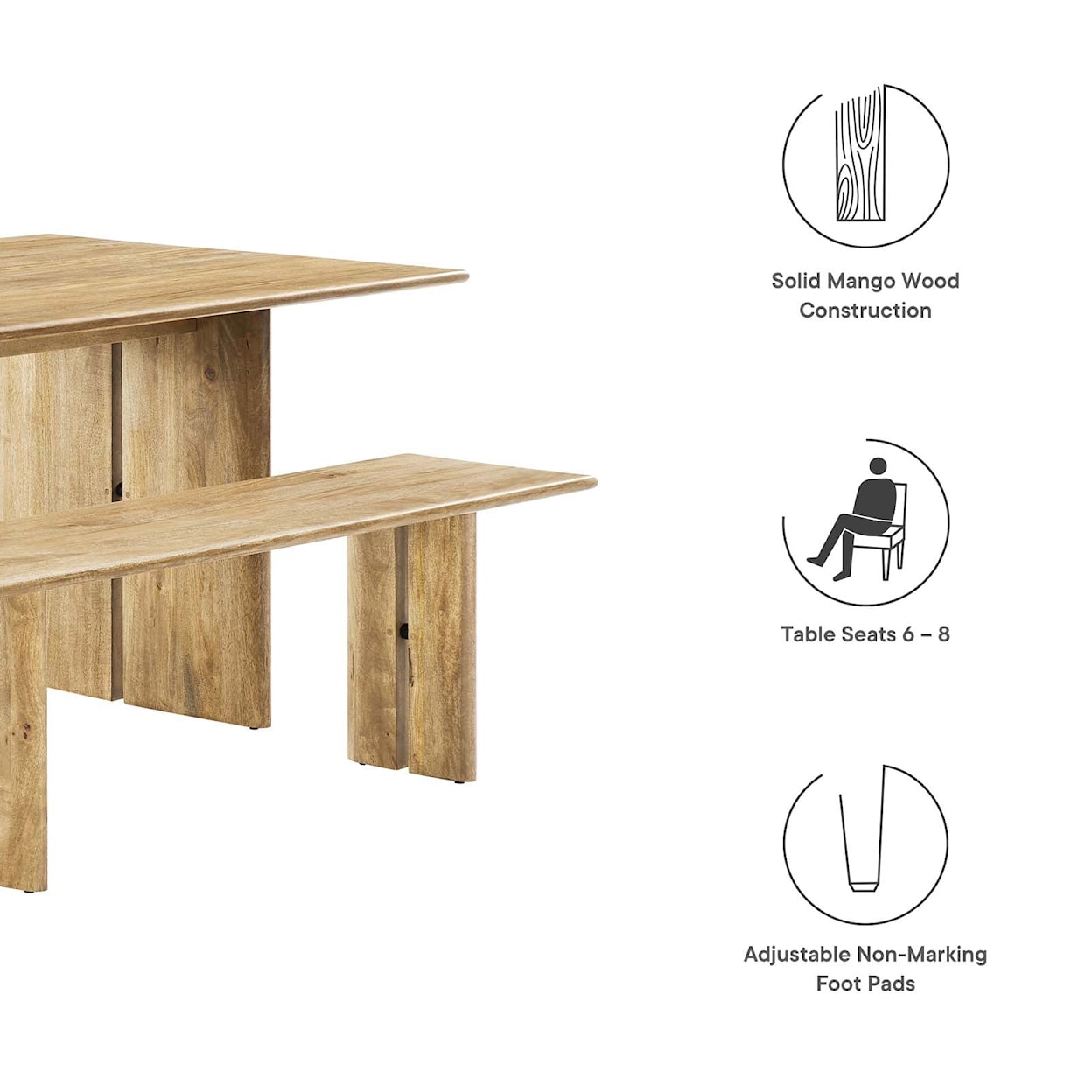 Modway Amistad Dining Table