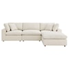 Modway Commix 4 Piece Sectional Sofa Set