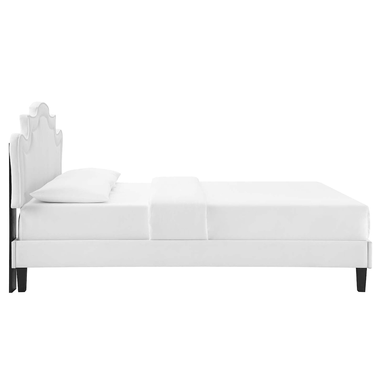 Modway Neena Neena Velvet Queen Bed