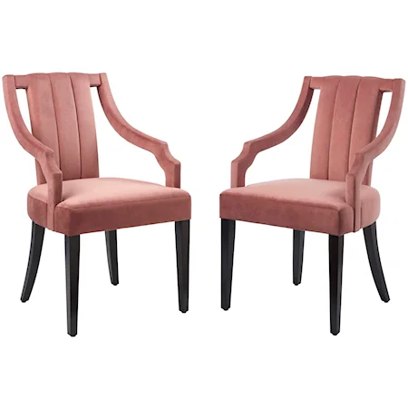 Virtue Velvet Dining Chairs - Set of 2