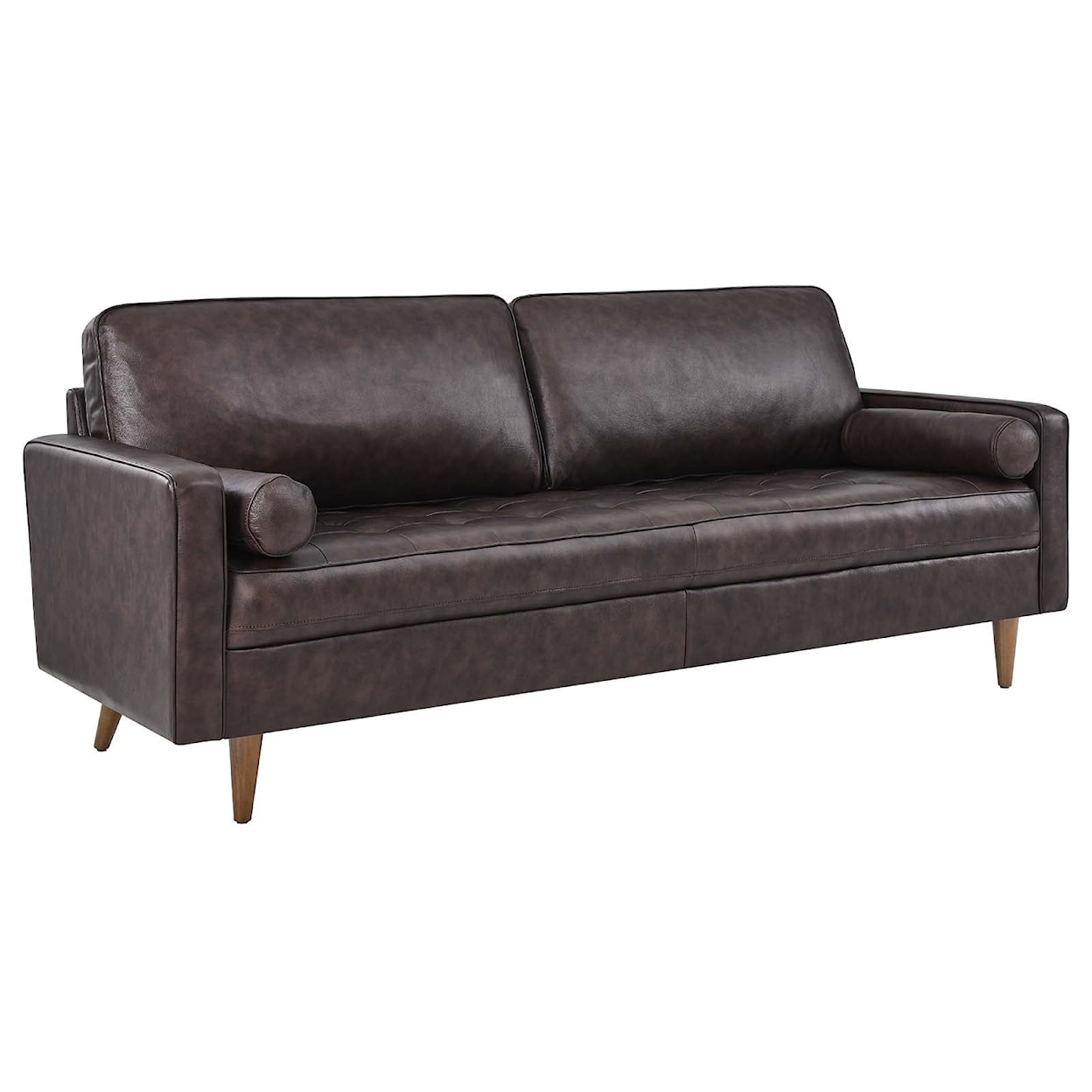 Modway Valour Valour 81" Leather Sofa