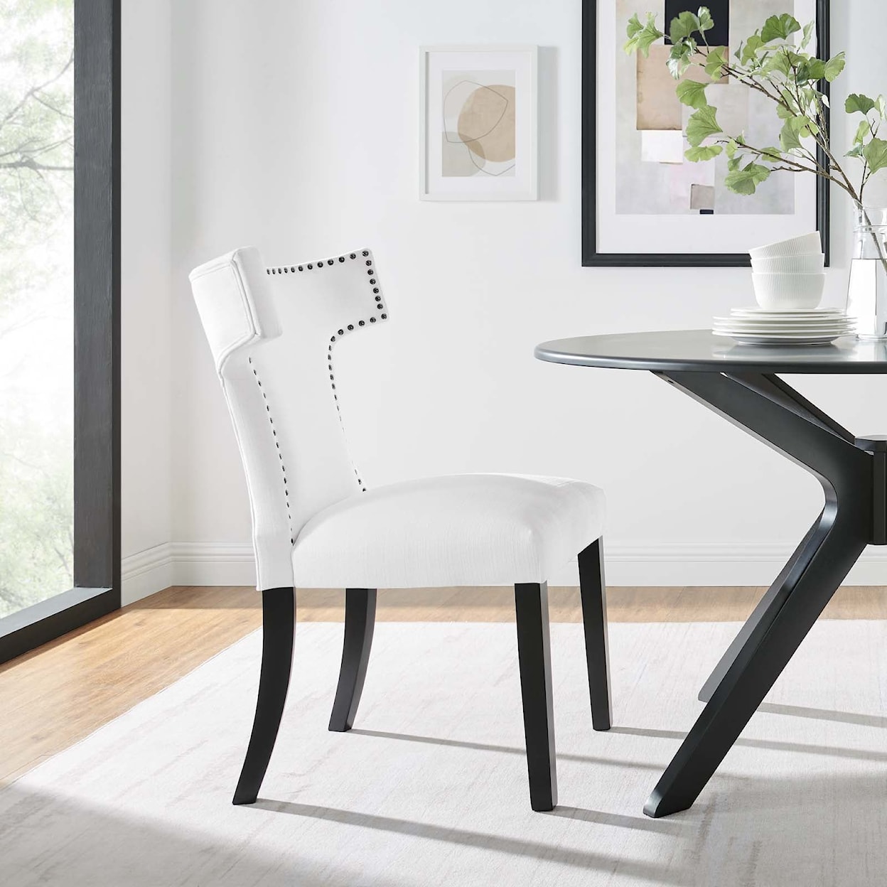 Modway Curve Curve Fabric Dining Chair