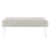 Modway Prologue Prologue Woven Velvet Ottoman