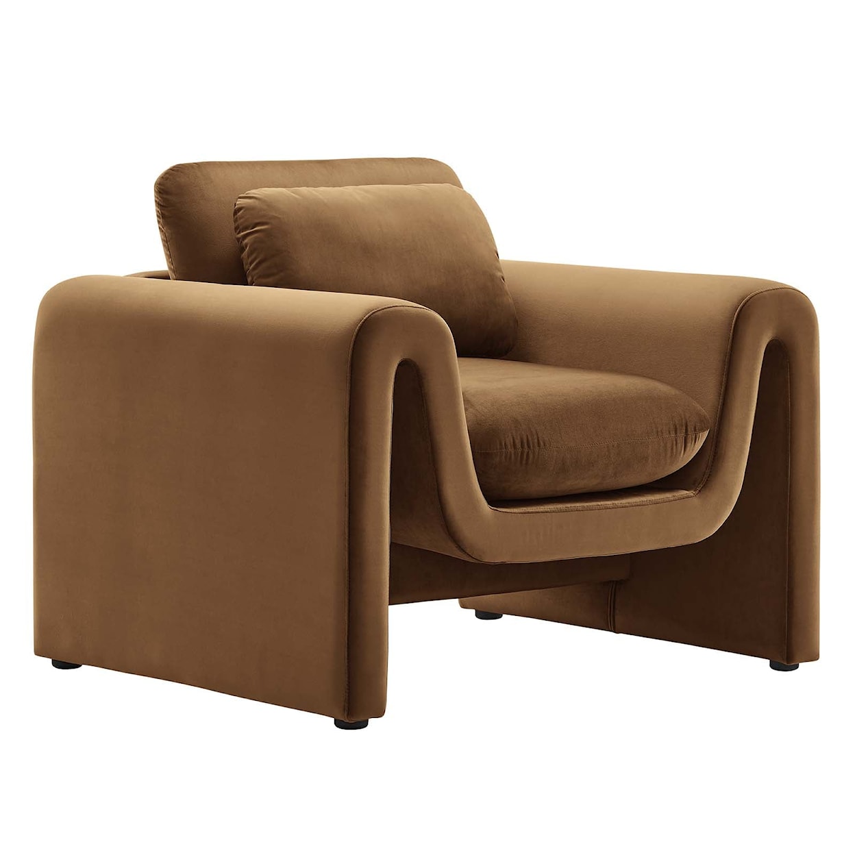 Modway Waverly Waverly Performance Velvet Armchair