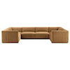 Modway Conjure Velvet 6-Piece Sectional