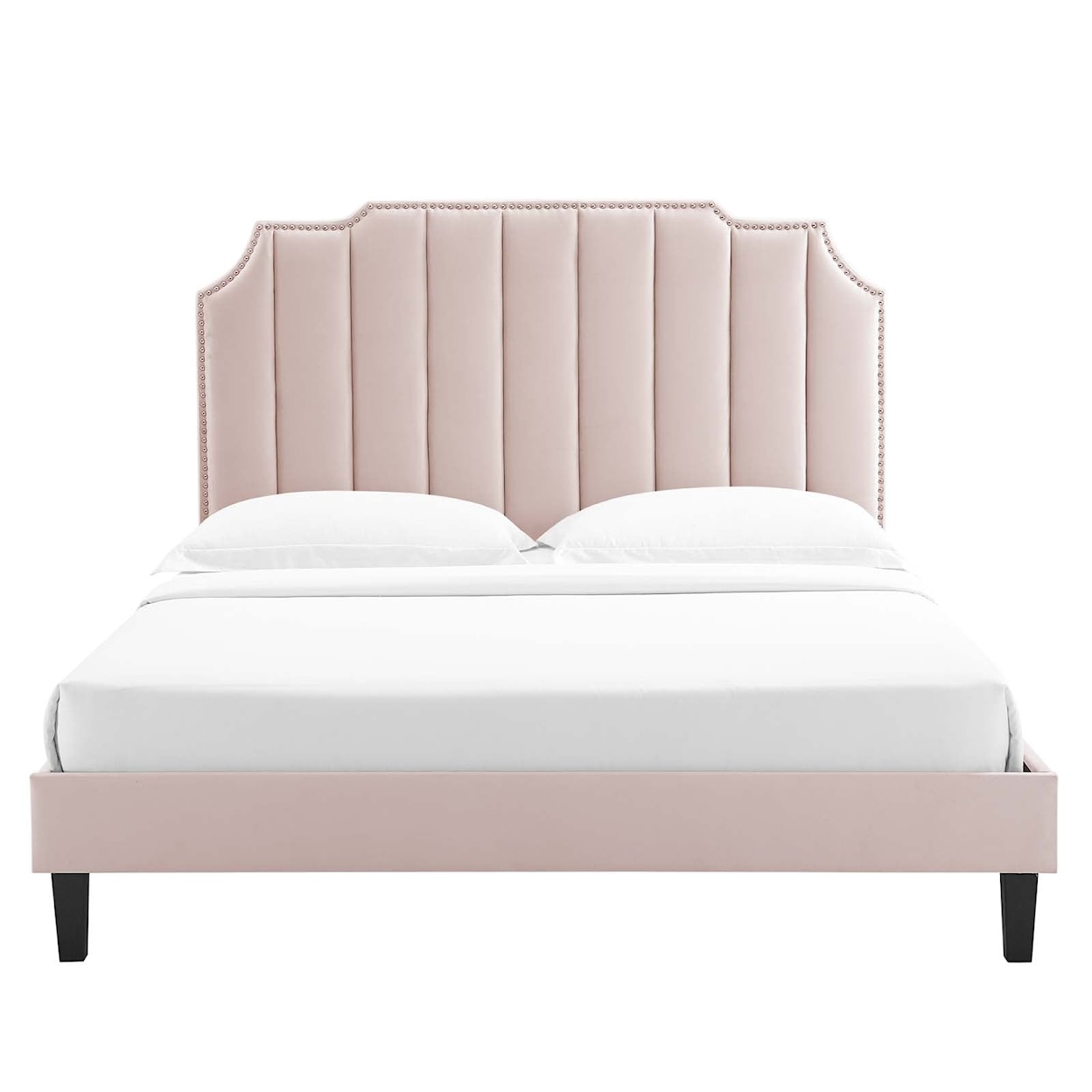 Modway Colette Colette Queen Velvet Platform Bed