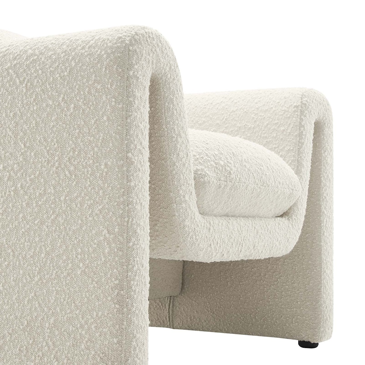 Modway Waverly Waverly Boucle Upholstered Armchair