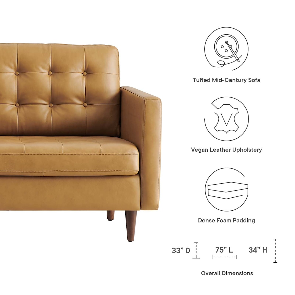 Modway Exalt Sofa