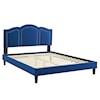 Modway Emerson Emerson Velvet Queen Platform Bed