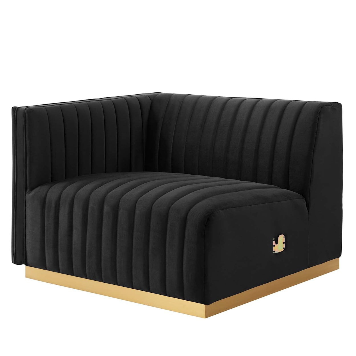 Modway Conjure Velvet 4-Piece Sofa