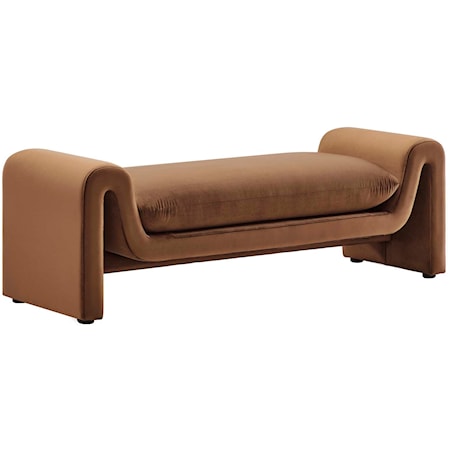 Waverly Performance Velvet Bench