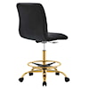 Modway Ripple Armless Drafting Chair