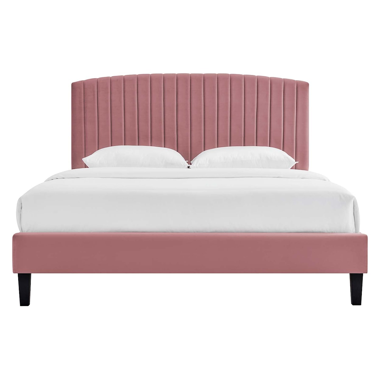 Modway Alessi Alessi Velvet King Platform Bed