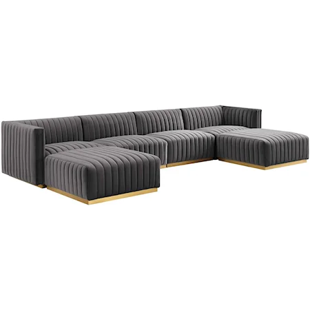 Velvet 6-Piece Sectional