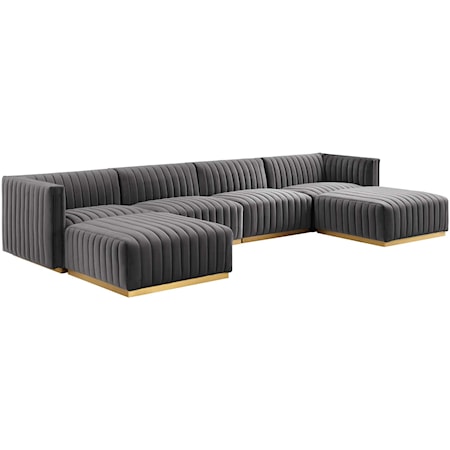 Velvet 6-Piece Sectional