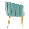 Modway Sanna Sanna Channel Velvet Armchair