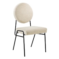 Craft Upholstered Fabric Dining Side Chairs