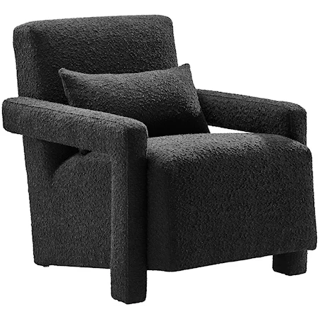 Mirage Boucle Upholstered Armchair