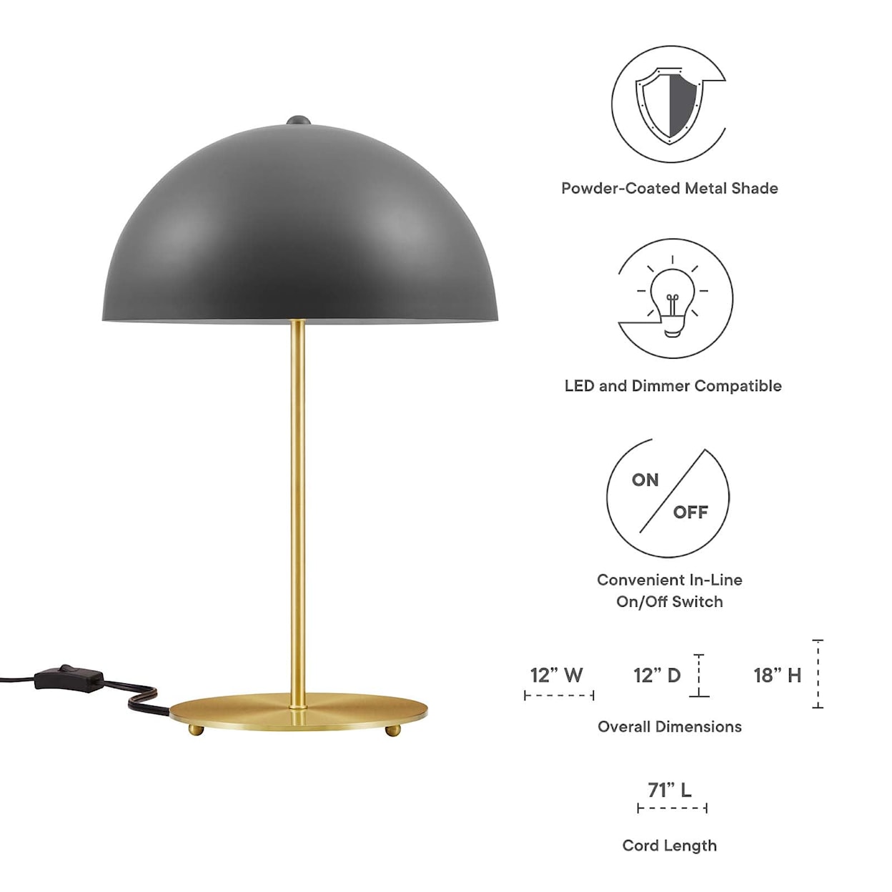 Modway Ideal Table Lamp