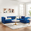 Modway Sanguine 4-Piece Right-Facing Modular Sectional Sofa