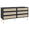 Modway Chaucer 6-Drawer Dresser