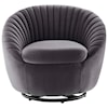 Modway Whirr Whirr Velvet Swivel Chair