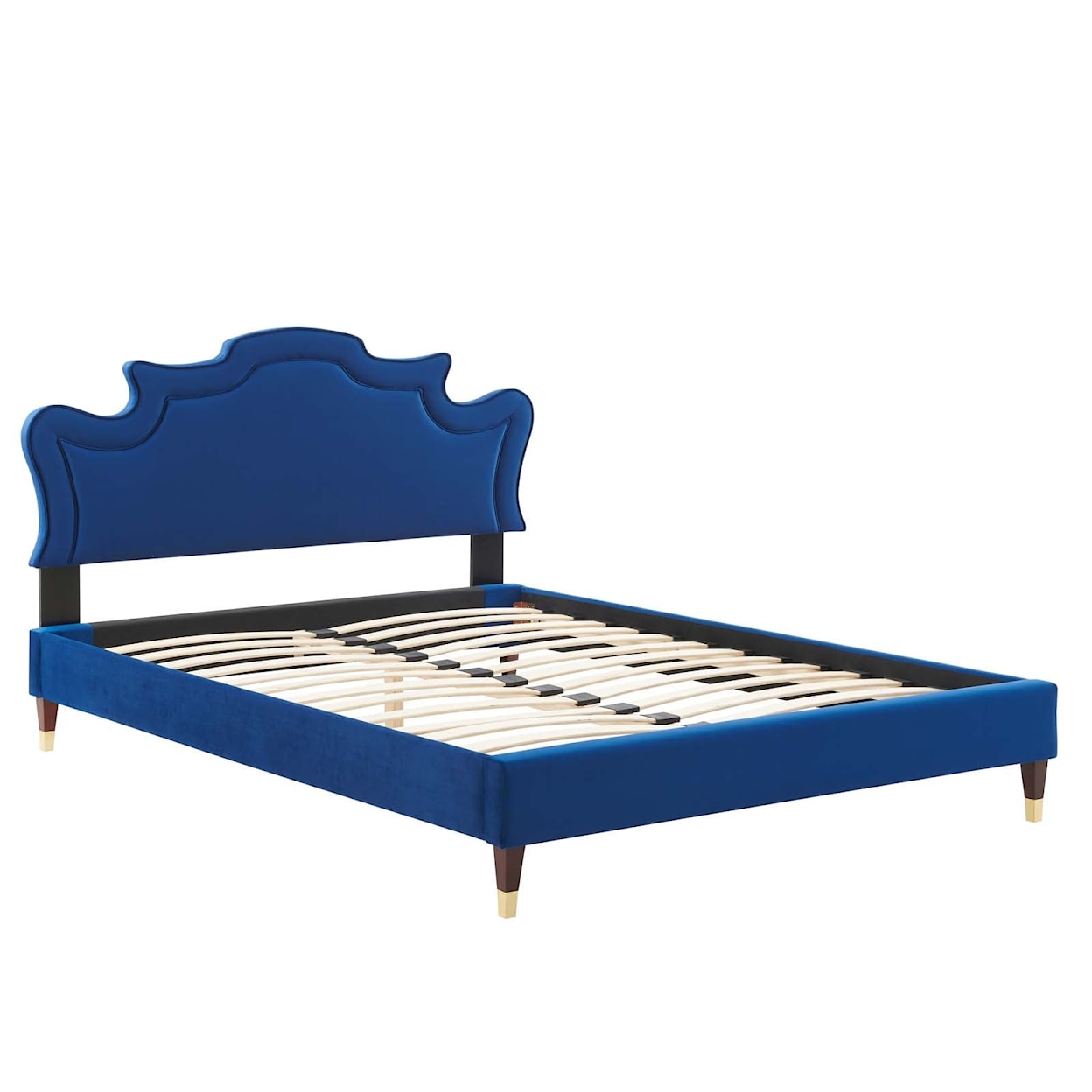 Modway Neena Neena Velvet Queen Bed