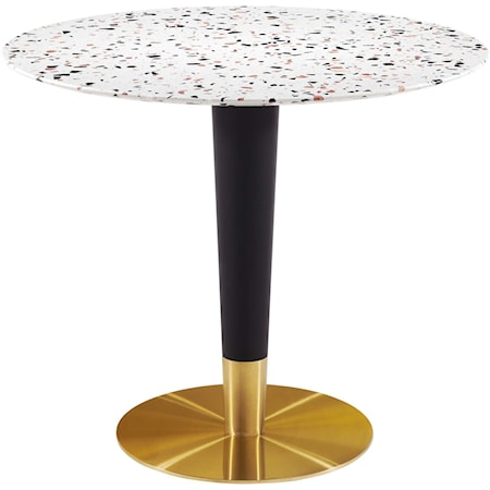 Zinque 36" Round Terrazzo Dining Table