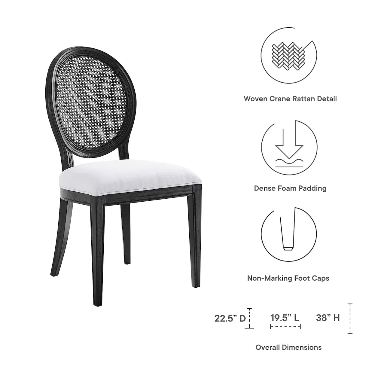 Modway Forte Forte Dining Side Chair
