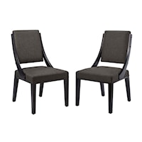 Cambridge Upholstered Fabric Dining Chairs - Set of 2