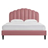 Modway Daisy Daisy Velvet Queen Platform Bed