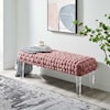 Modway Prologue Prologue Woven Velvet Ottoman