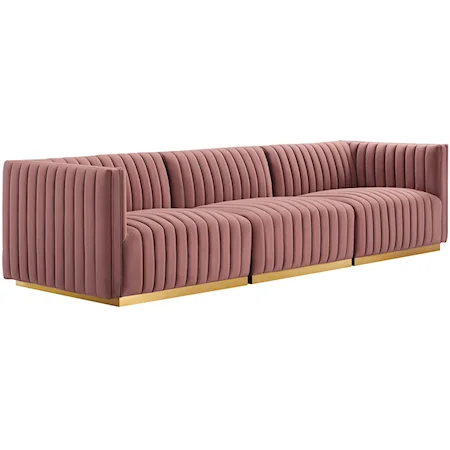 Velvet Sofa