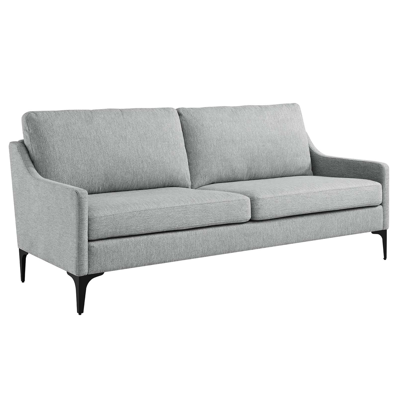 Modway Corland Corland Upholstered Fabric Sofa | Value City Furniture ...