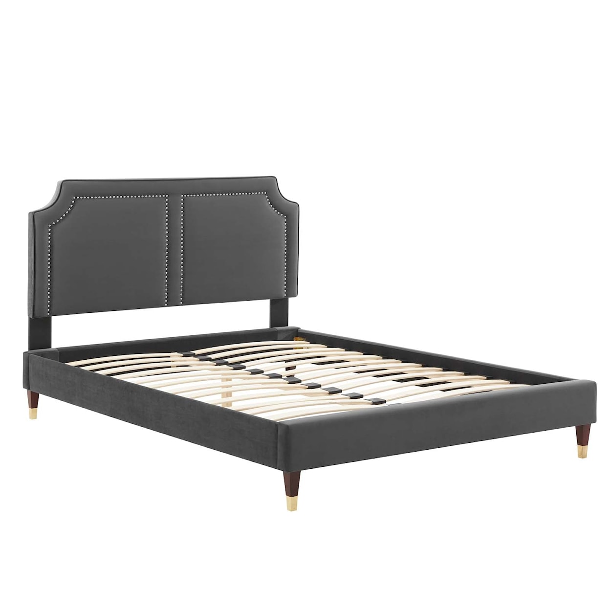 Modway Novi Novi Velvet Twin Bed