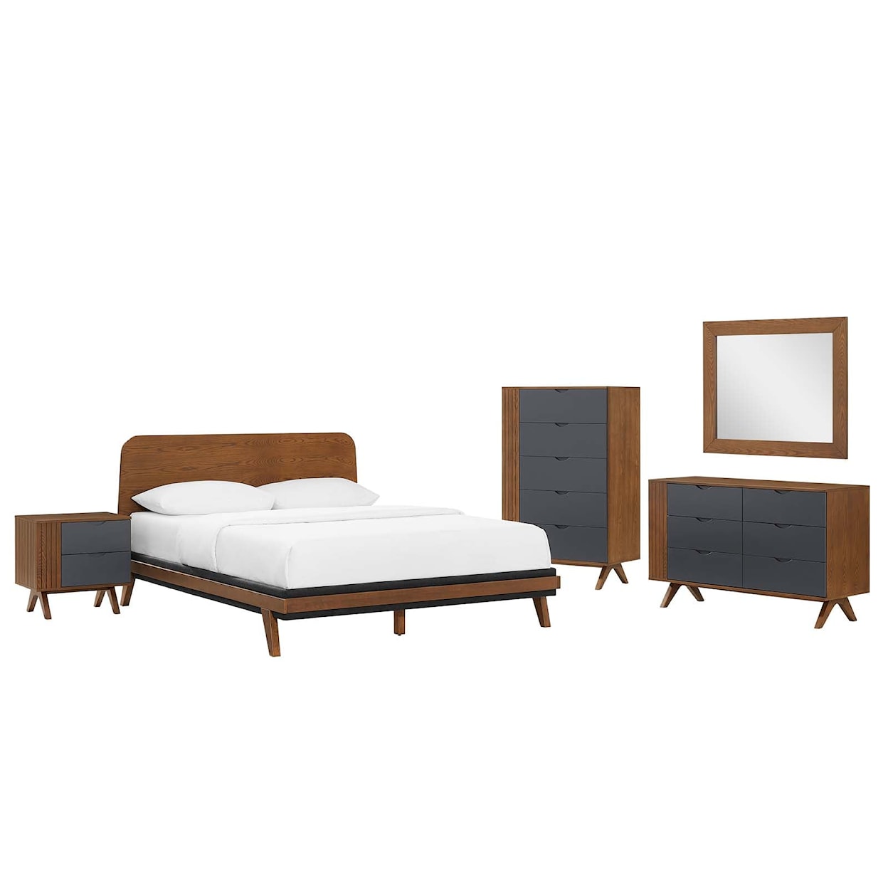 Modway Dylan Dylan 5 Piece Bedroom Set