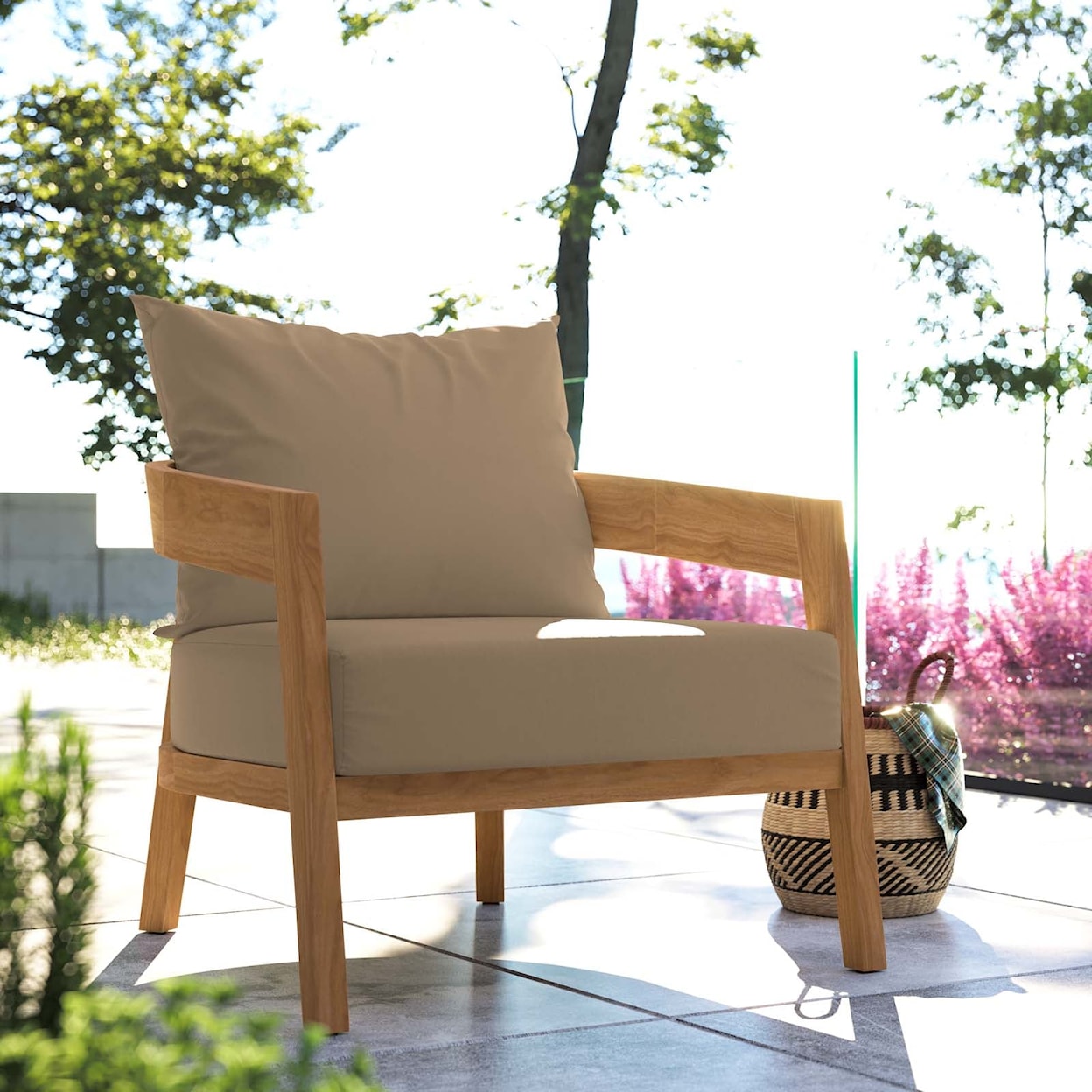 Modway Brisbane Patio Armchair