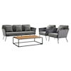 Modway Stance Stance 4 Piece Outdoor Sofa Set