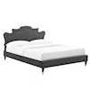 Modway Neena Neena Velvet King Bed