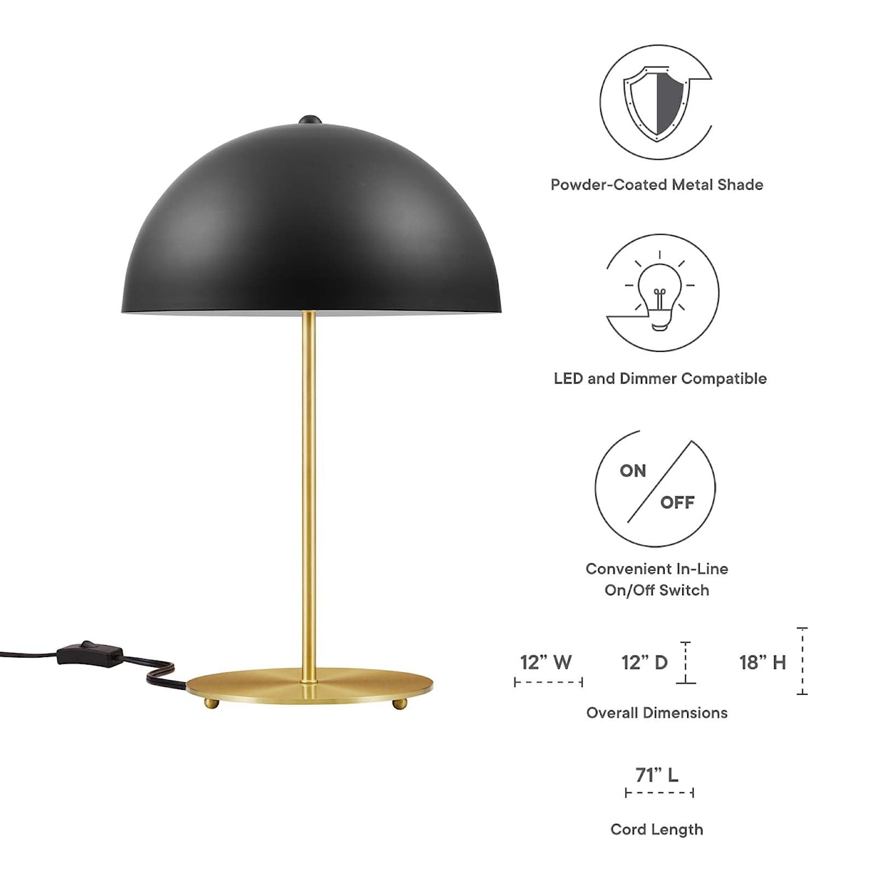 Modway Ideal Table Lamp