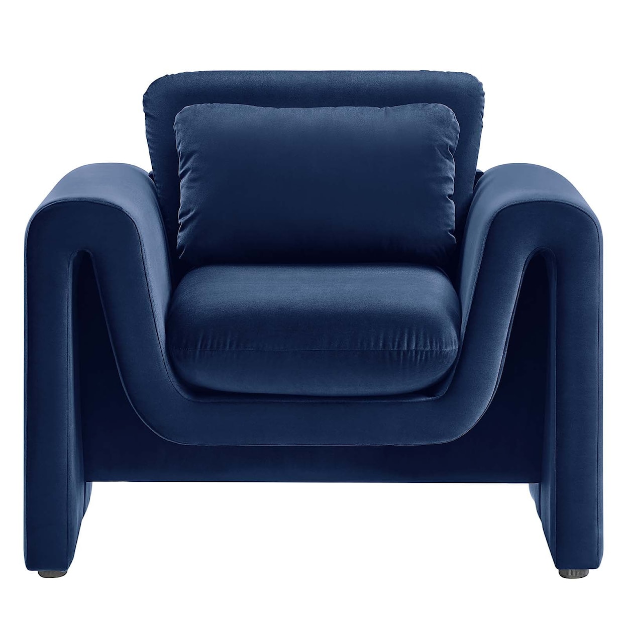 Modway Waverly Waverly Performance Velvet Armchair