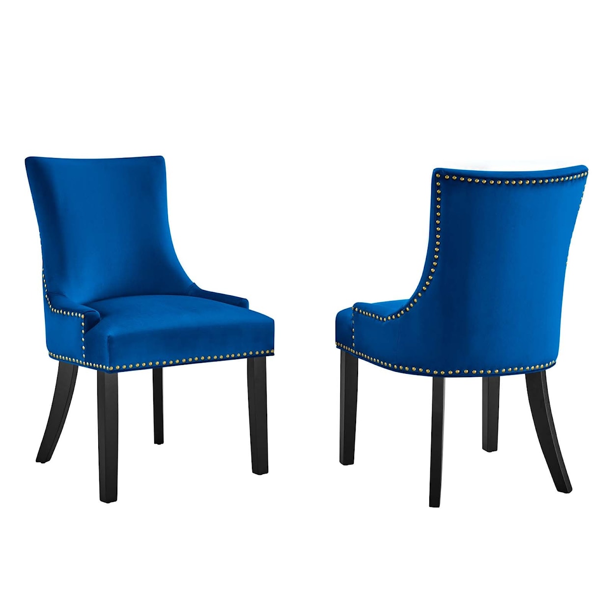 Modway Marquis Marquis Velvet Dining Chairs - Set of 2