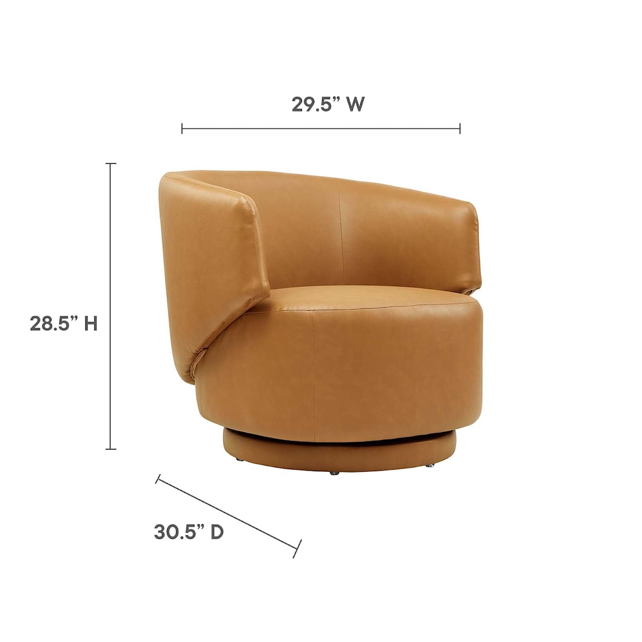 Modway Celestia Swivel Chair