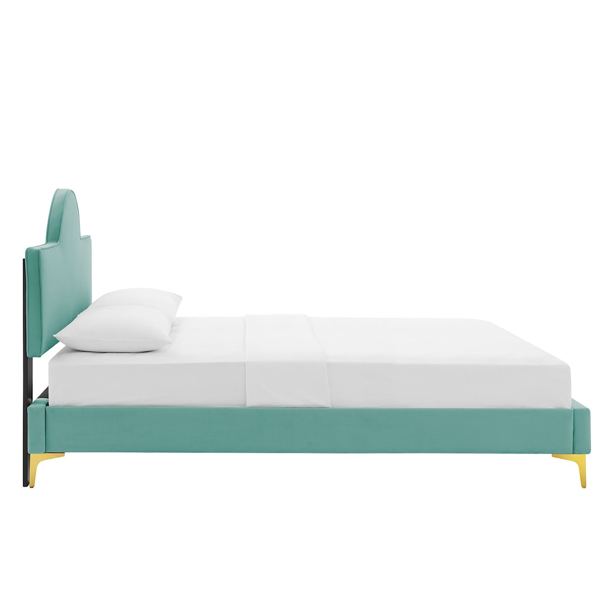 Modway Sunny Sunny Velvet Twin Bed