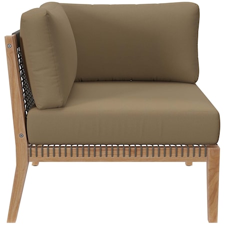 Contemporary Clearwater Outdoor Patio Corner Chair
