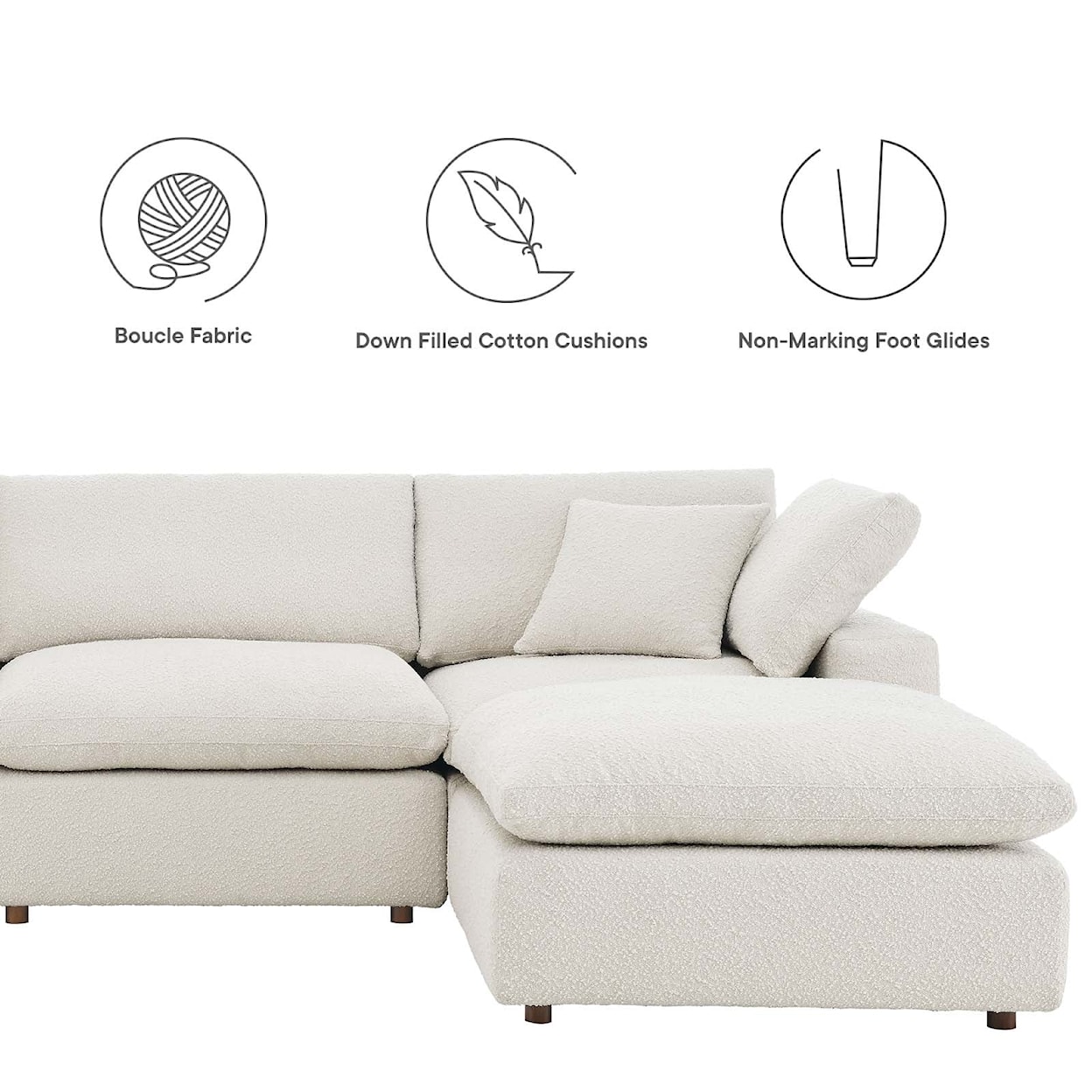 Modway Commix Sectional Sofa